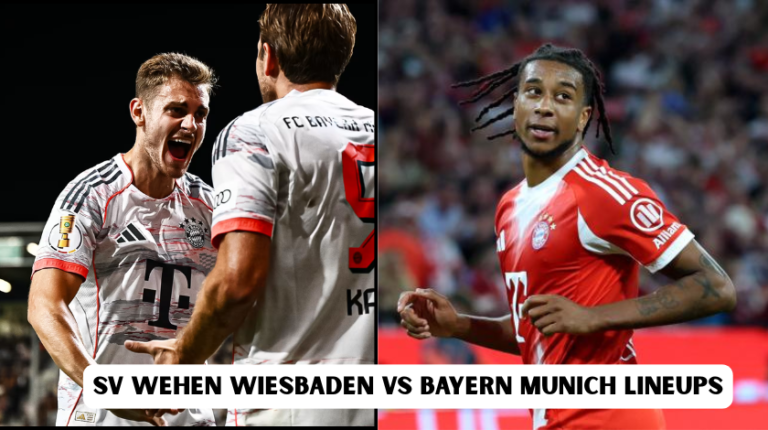 sv wehen wiesbaden vs bayern munich lineups